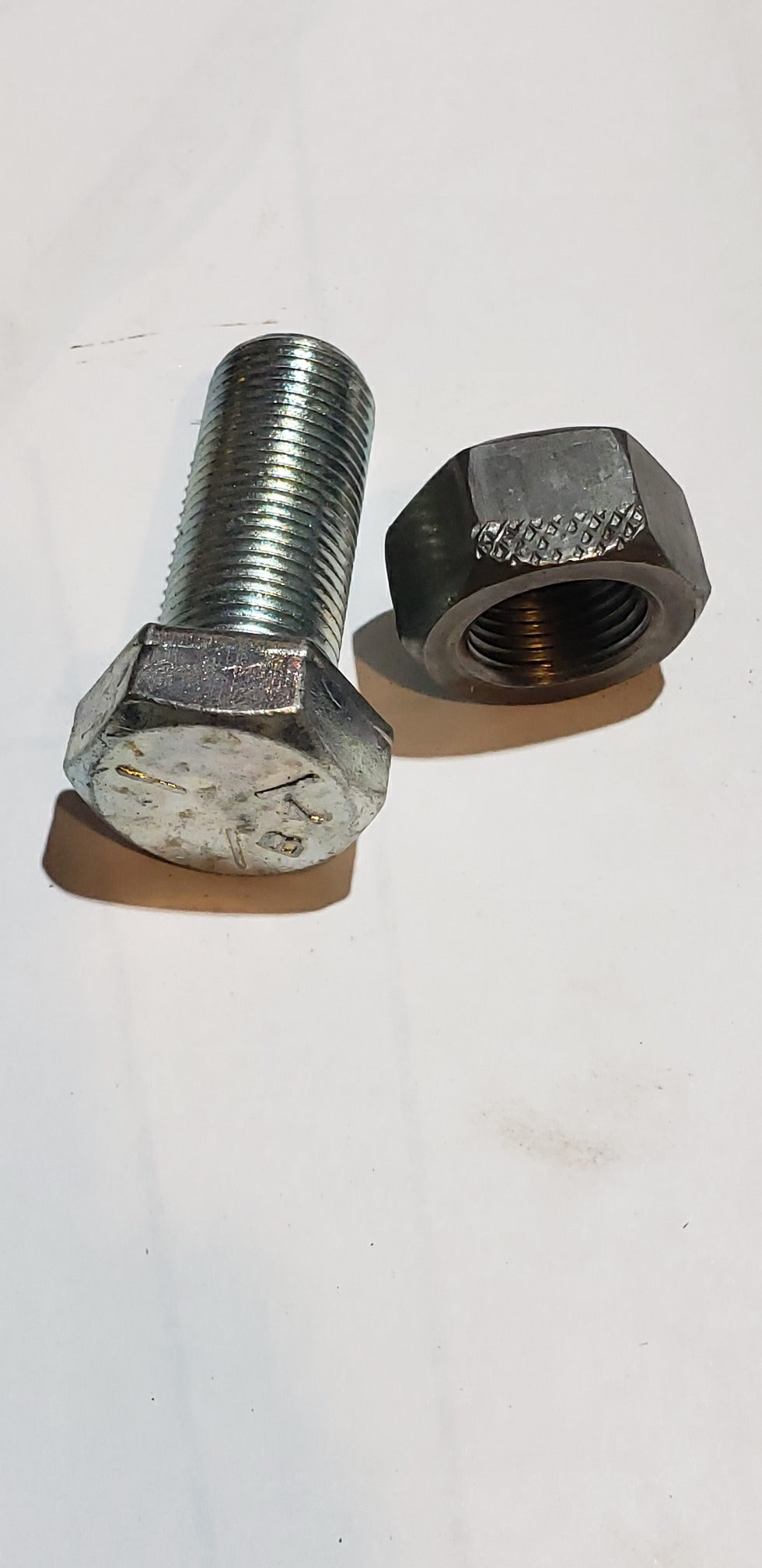 5/8 in - 18 x 1 1/2 in Hex Bolt w/ Lock Nut Fastener Warehouse