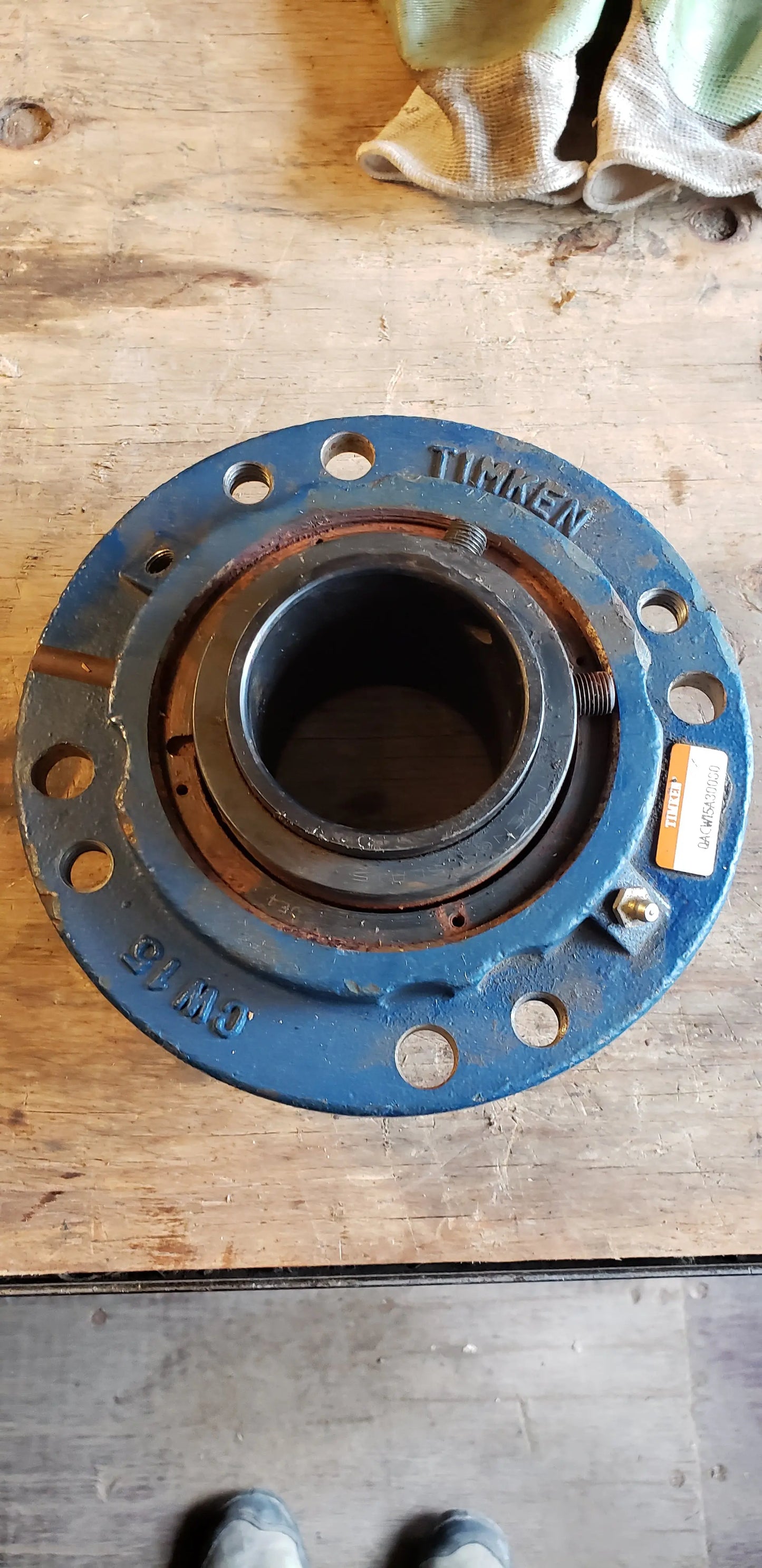 Timken Bearing QACW15A300SO Flange Mount Roller Bearing Timken