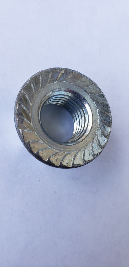 7/8 in - 9 Serrated Flange Nut