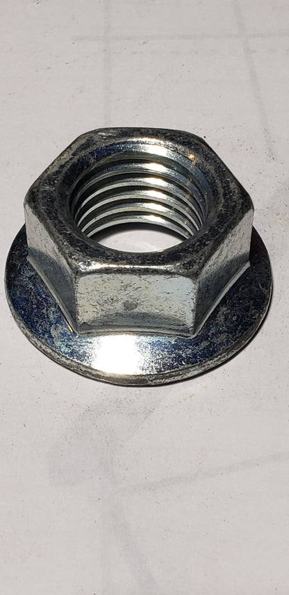 7/8 in - 9 Serrated Flange Nut